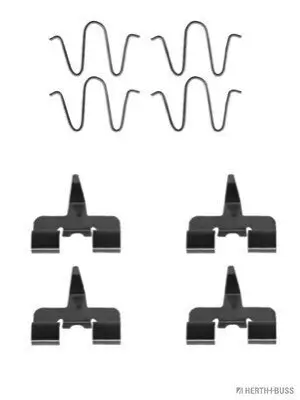 Zubehörsatz, Scheibenbremsbelag HERTH+BUSS JAKOPARTS J3663011