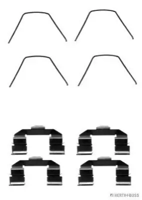 Zubehörsatz, Scheibenbremsbelag HERTH+BUSS JAKOPARTS J3663013