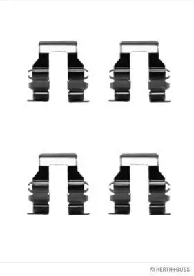 Zubehörsatz, Scheibenbremsbelag HERTH+BUSS JAKOPARTS J3665009 Bild Zubehörsatz, Scheibenbremsbelag HERTH+BUSS JAKOPARTS J3665009