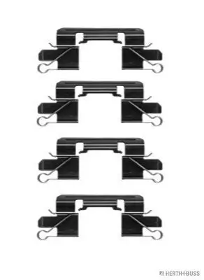 Zubehörsatz, Scheibenbremsbelag HERTH+BUSS JAKOPARTS J3665014 Bild Zubehörsatz, Scheibenbremsbelag HERTH+BUSS JAKOPARTS J3665014