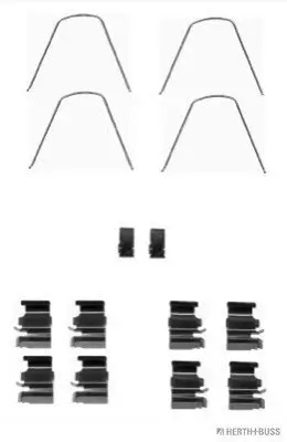 Zubehörsatz, Scheibenbremsbelag HERTH+BUSS JAKOPARTS J3668006 Bild Zubehörsatz, Scheibenbremsbelag HERTH+BUSS JAKOPARTS J3668006