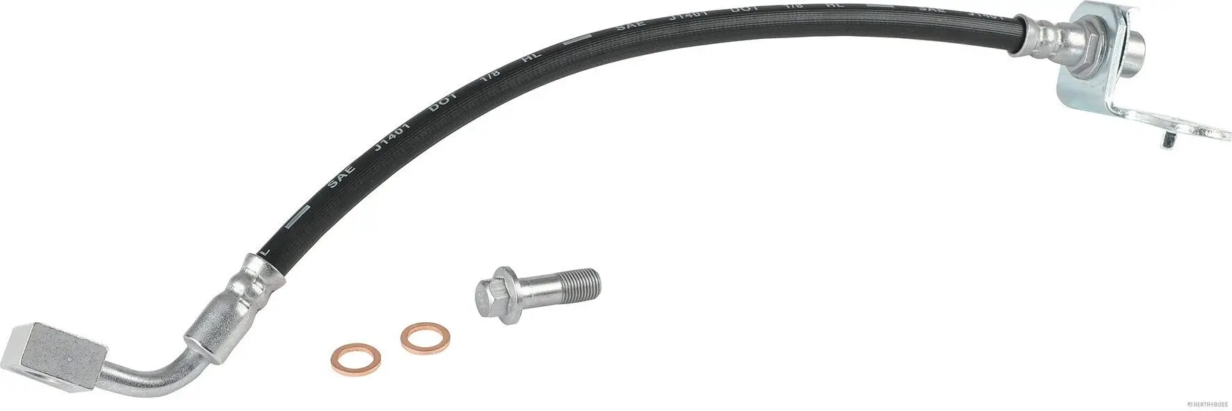 Bremsschlauch Hinterachse links HERTH+BUSS JAKOPARTS J3700800