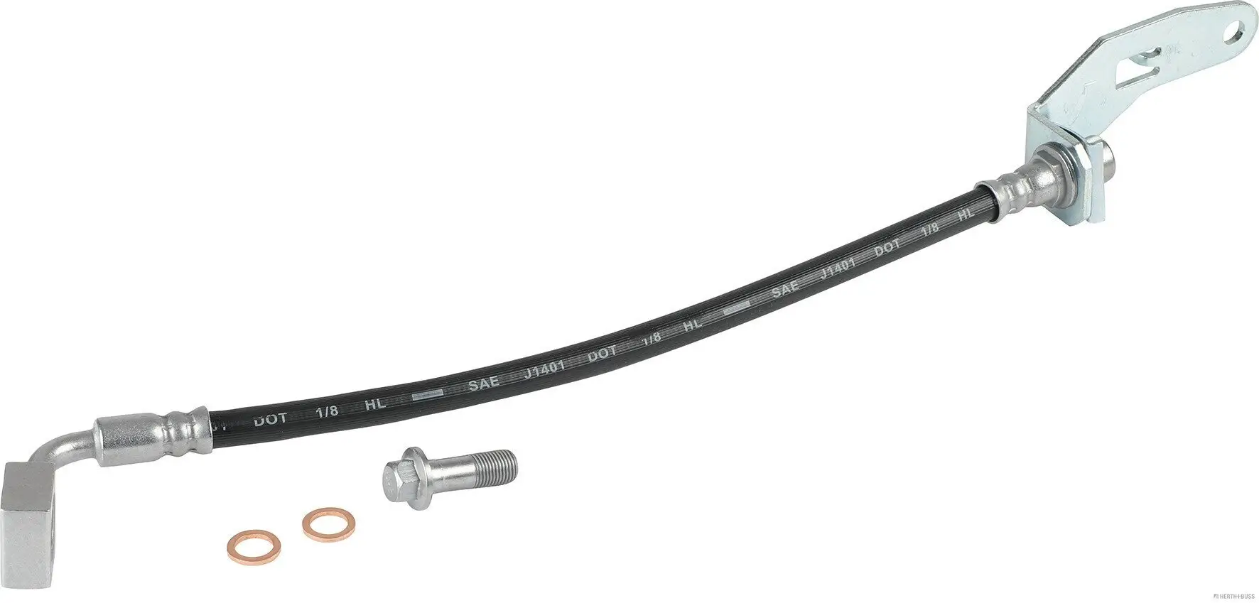 Bremsschlauch Hinterachse links HERTH+BUSS JAKOPARTS J3700808