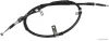 Seilzug, Feststellbremse hinten links HERTH+BUSS JAKOPARTS J3920527