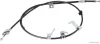 Seilzug, Feststellbremse hinten links HERTH+BUSS JAKOPARTS J3922099