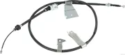 Seilzug, Feststellbremse hinten links HERTH+BUSS JAKOPARTS J3929000