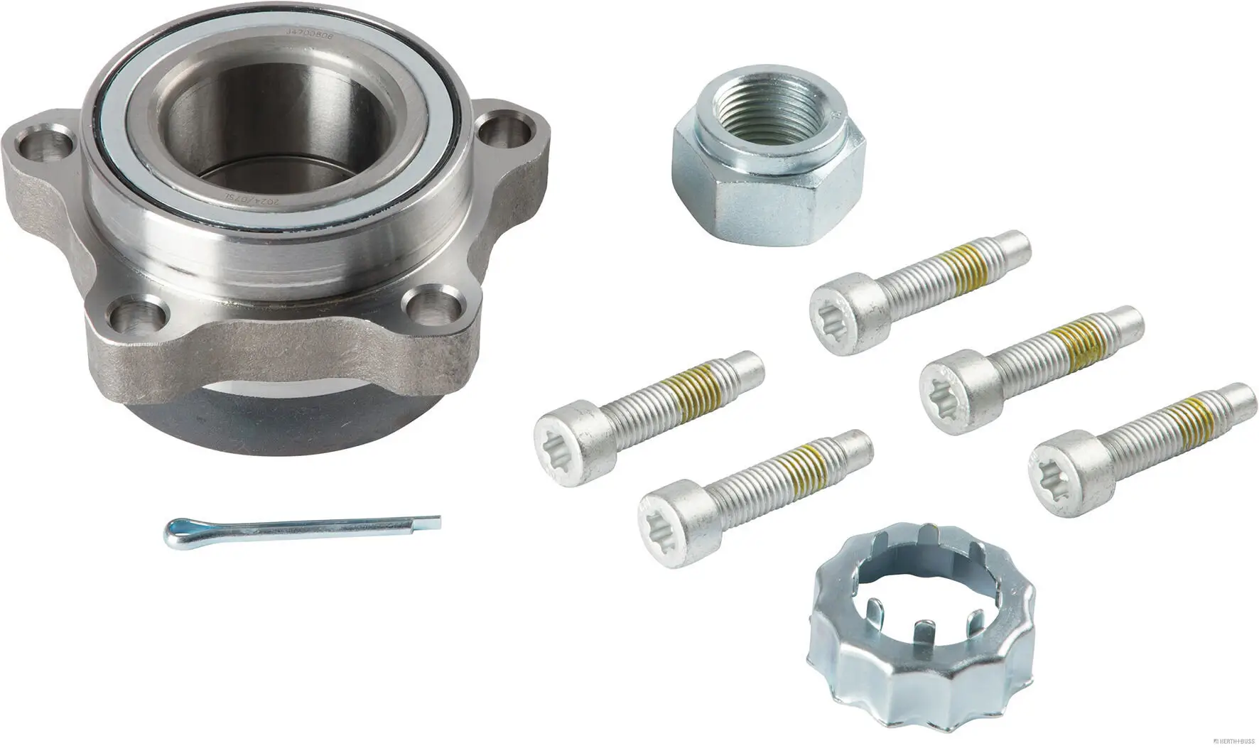 Radlagersatz Vorderachse beidseitig HERTH+BUSS JAKOPARTS J4700806