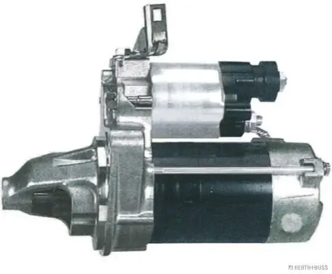 Starter 12 V 1 kW HERTH+BUSS JAKOPARTS J5214036 Bild Starter 12 V 1 kW HERTH+BUSS JAKOPARTS J5214036