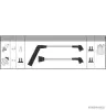 Zündleitungssatz HERTH+BUSS JAKOPARTS J5380500 Bild Zündleitungssatz HERTH+BUSS JAKOPARTS J5380500