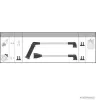 Zündleitungssatz HERTH+BUSS JAKOPARTS J5380507 Bild Zündleitungssatz HERTH+BUSS JAKOPARTS J5380507