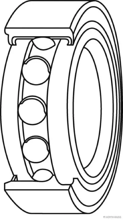 Radlagersatz HERTH+BUSS JAKOPARTS J4706004 Bild Radlagersatz HERTH+BUSS JAKOPARTS J4706004