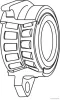 Radlagersatz Hinterachse links Hinterachse rechts HERTH+BUSS JAKOPARTS J4712052 Bild Radlagersatz Hinterachse links Hinterachse rechts HERTH+BUSS JAKOPARTS J4712052