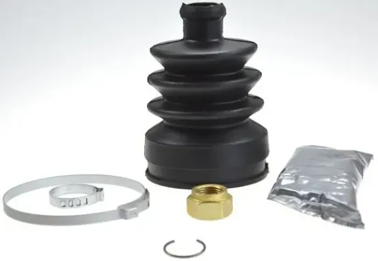 Faltenbalgsatz, Antriebswelle Vorderachse links Vorderachse rechts radseitig LÖBRO 300407 Bild Faltenbalgsatz, Antriebswelle Vorderachse links Vorderachse rechts radseitig LÖBRO 300407