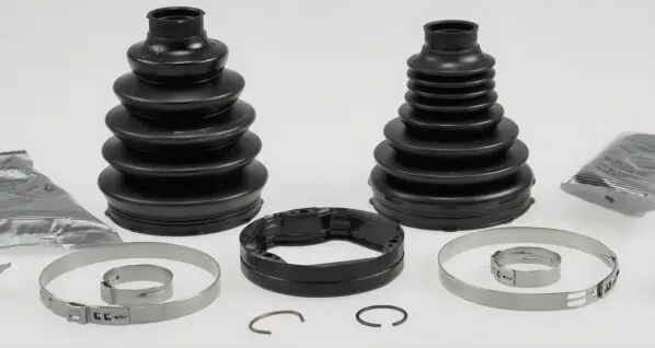 Faltenbalgsatz, Antriebswelle Vorderachse links Vorderachse rechts getriebeseitig radseitig LÖBRO GKNB30051