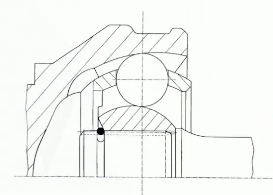 Gelenksatz, Antriebswelle LÖBRO 303364 Bild Gelenksatz, Antriebswelle LÖBRO 303364