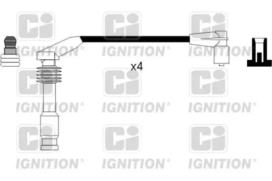 Zündleitungssatz QUINTON HAZELL XC647 Bild Zündleitungssatz QUINTON HAZELL XC647