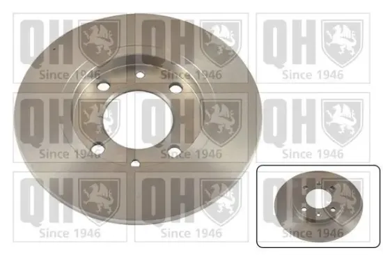 Bremsscheibe Hinterachse QUINTON HAZELL BDC3786 Bild Bremsscheibe Hinterachse QUINTON HAZELL BDC3786