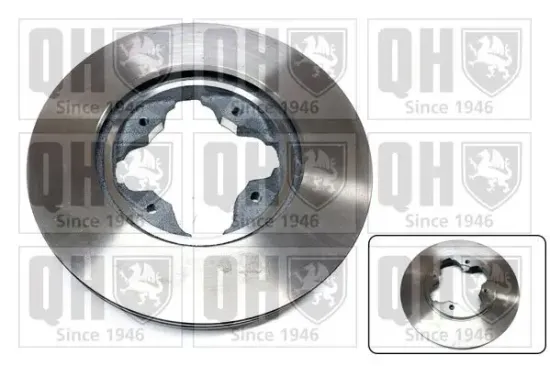 Bremsscheibe Vorderachse QUINTON HAZELL BDC4357 Bild Bremsscheibe Vorderachse QUINTON HAZELL BDC4357