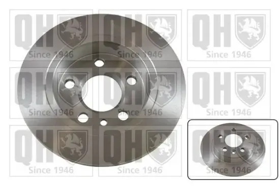 Bremsscheibe Hinterachse QUINTON HAZELL BDC4627 Bild Bremsscheibe Hinterachse QUINTON HAZELL BDC4627