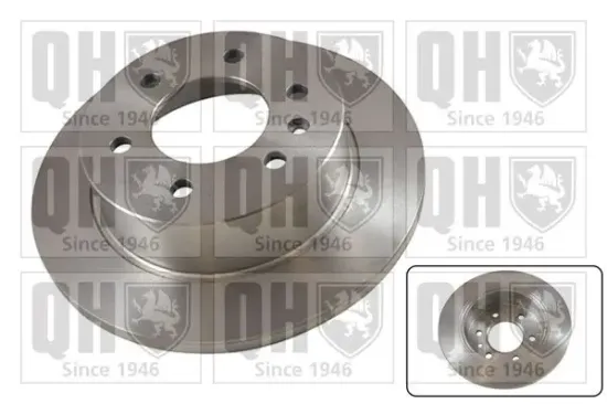 Bremsscheibe Hinterachse QUINTON HAZELL BDC5551 Bild Bremsscheibe Hinterachse QUINTON HAZELL BDC5551
