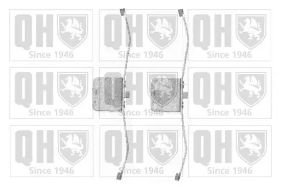 Zubehörsatz, Scheibenbremsbelag Vorderachse QUINTON HAZELL BFK937 Bild Zubehörsatz, Scheibenbremsbelag Vorderachse QUINTON HAZELL BFK937