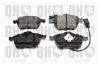 Bremsbelagsatz, Scheibenbremse Vorderachse QUINTON HAZELL BP1022