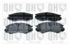 Bremsbelagsatz, Scheibenbremse Vorderachse QUINTON HAZELL BP1045