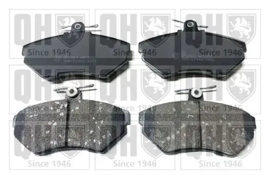 Bremsbelagsatz, Scheibenbremse Vorderachse QUINTON HAZELL BP1063 Bild Bremsbelagsatz, Scheibenbremse Vorderachse QUINTON HAZELL BP1063