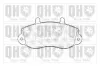 Bremsbelagsatz, Scheibenbremse QUINTON HAZELL BP1083