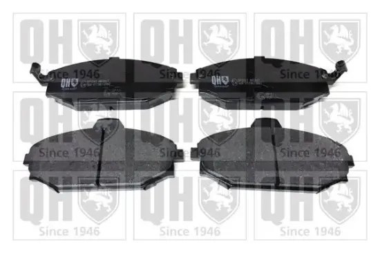 Bremsbelagsatz, Scheibenbremse Vorderachse QUINTON HAZELL BP1242 Bild Bremsbelagsatz, Scheibenbremse Vorderachse QUINTON HAZELL BP1242