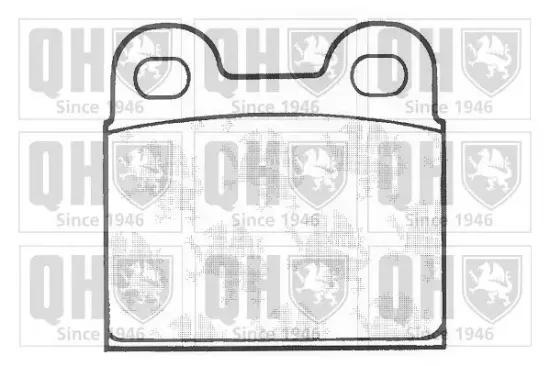 Bremsbelagsatz, Scheibenbremse QUINTON HAZELL BP130 Bild Bremsbelagsatz, Scheibenbremse QUINTON HAZELL BP130