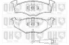 Bremsbelagsatz, Scheibenbremse Vorderachse QUINTON HAZELL BP1372