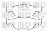 Bremsbelagsatz, Scheibenbremse Vorderachse QUINTON HAZELL BP1382