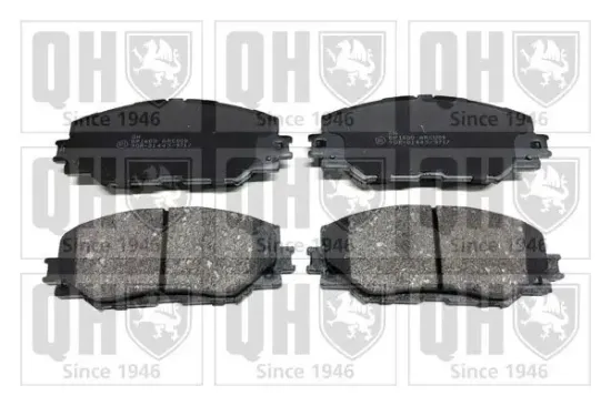 Bremsbelagsatz, Scheibenbremse Vorderachse QUINTON HAZELL BP1600 Bild Bremsbelagsatz, Scheibenbremse Vorderachse QUINTON HAZELL BP1600