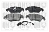 Bremsbelagsatz, Scheibenbremse Vorderachse QUINTON HAZELL BP1648