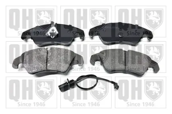Bremsbelagsatz, Scheibenbremse Vorderachse QUINTON HAZELL BP1648 Bild Bremsbelagsatz, Scheibenbremse Vorderachse QUINTON HAZELL BP1648
