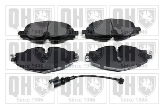 Bremsbelagsatz, Scheibenbremse Vorderachse QUINTON HAZELL BP1820 Bild Bremsbelagsatz, Scheibenbremse Vorderachse QUINTON HAZELL BP1820