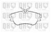 Bremsbelagsatz, Scheibenbremse Vorderachse QUINTON HAZELL BP772