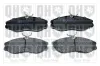 Bremsbelagsatz, Scheibenbremse Vorderachse QUINTON HAZELL BP797