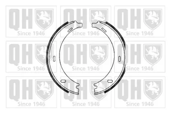 Bremsbackensatz, Feststellbremse Hinterachse QUINTON HAZELL BS1083 Bild Bremsbackensatz, Feststellbremse Hinterachse QUINTON HAZELL BS1083