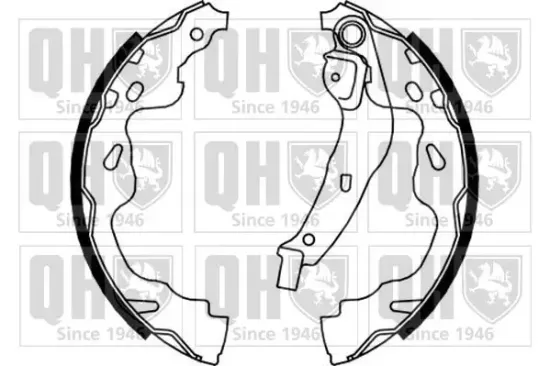 Bremsbackensatz Hinterachse QUINTON HAZELL BS1155 Bild Bremsbackensatz Hinterachse QUINTON HAZELL BS1155