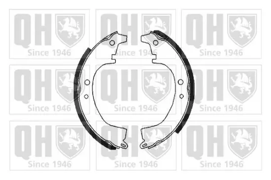 Bremsbackensatz QUINTON HAZELL BS598 Bild Bremsbackensatz QUINTON HAZELL BS598