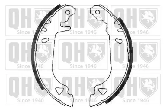 Bremsbackensatz Hinterachse QUINTON HAZELL BS775 Bild Bremsbackensatz Hinterachse QUINTON HAZELL BS775