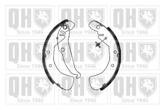 Bremsbackensatz QUINTON HAZELL BS961 Bild Bremsbackensatz QUINTON HAZELL BS961