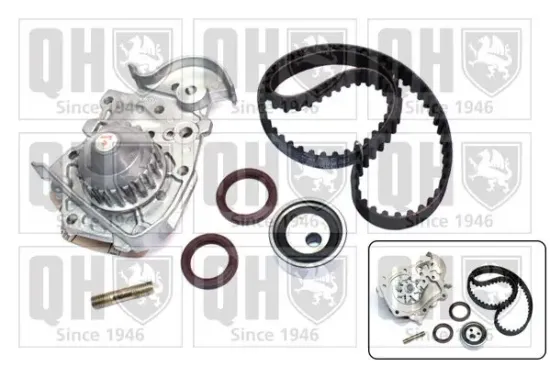 Wasserpumpe + Zahnriemensatz QUINTON HAZELL QBPK5590 Bild Wasserpumpe + Zahnriemensatz QUINTON HAZELL QBPK5590