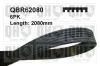 Keilrippenriemen QUINTON HAZELL QBR62080