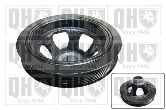 Riemenscheibe, Kurbelwelle QUINTON HAZELL QCD172 Bild Riemenscheibe, Kurbelwelle QUINTON HAZELL QCD172