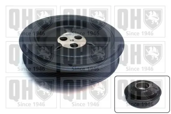 Riemenscheibe, Kurbelwelle QUINTON HAZELL QCD182 Bild Riemenscheibe, Kurbelwelle QUINTON HAZELL QCD182