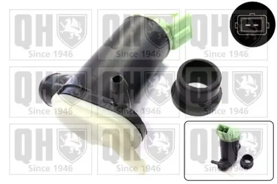 Waschwasserpumpe, Scheibenreinigung 12 V QUINTON HAZELL QWP019 Bild Waschwasserpumpe, Scheibenreinigung 12 V QUINTON HAZELL QWP019