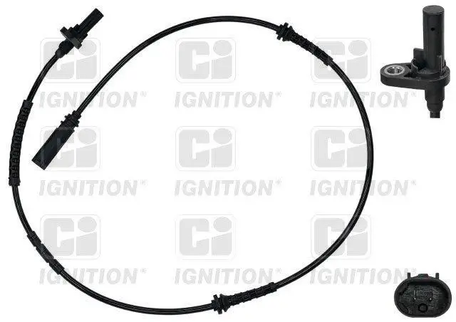 Sensor, Raddrehzahl Vorderachse QUINTON HAZELL XABS1017